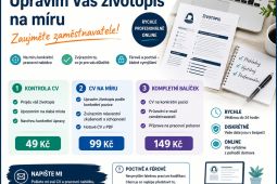 Upravím životopis na míru – od 49 Kč