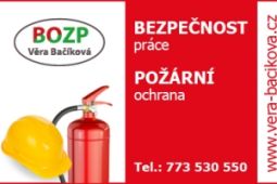 Věra Bačíková - BOZP, PO a HACCP